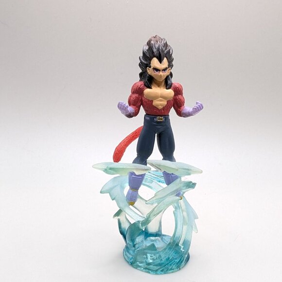 Dragon Ball GT Super Saiyan 4 Vegeta Gashapon Mini Figure Bandai Japan - Picture 1 of 6